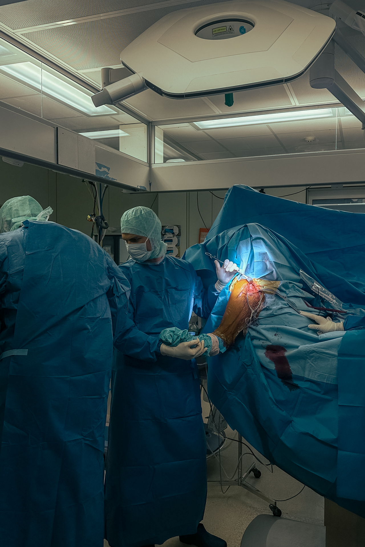 3 months in an orthopedic surgery room